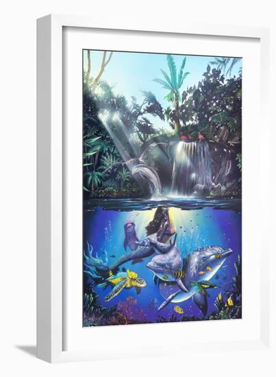 Symphony Beneath the Sea-Scott Westmoreland-Framed Art Print