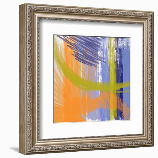 Symphony in Purple IV-Yashna-Framed Art Print