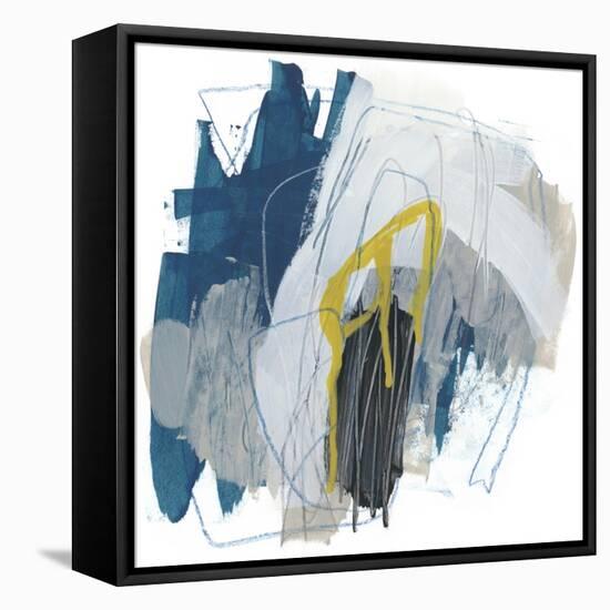 Symphony in Riffs I-June Vess-Framed Stretched Canvas