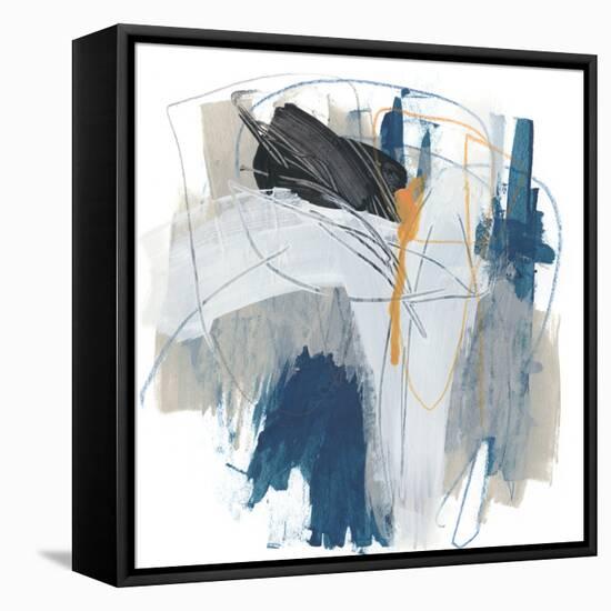 Symphony in Riffs X-June Vess-Framed Stretched Canvas