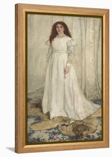 Symphony in White, No. 1: the White Girl, 1862-James Abbott McNeill Whistler-Framed Premier Image Canvas