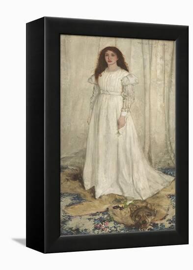 Symphony in White, No. 1: the White Girl, 1862-James Abbott McNeill Whistler-Framed Premier Image Canvas