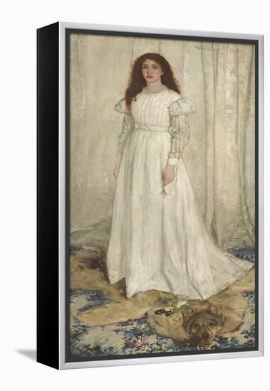 Symphony in White, No. 1: the White Girl, 1862-James Abbott McNeill Whistler-Framed Premier Image Canvas