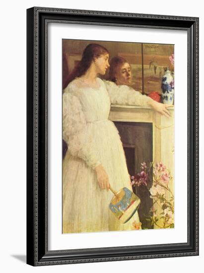 Symphony In White No. 2, Girls In White-James Abbott McNeill Whistler-Framed Art Print