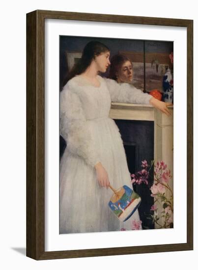 Symphony in White, No. 2: the Little White Girl, (1864-6), 1937-James Abbott McNeill Whistler-Framed Giclee Print