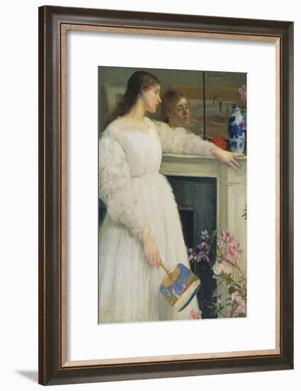 Symphony in White, No. 2: The Little White Girl-James Abbott McNeill Whistler-Framed Giclee Print