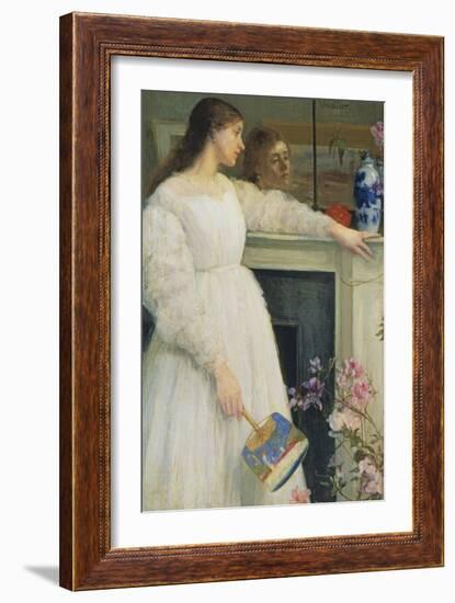 Symphony in White, No. 2: The Little White Girl-James Abbott McNeill Whistler-Framed Giclee Print
