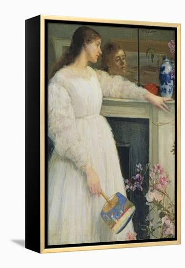 Symphony in White, No. 2: The Little White Girl-James Abbott McNeill Whistler-Framed Premier Image Canvas