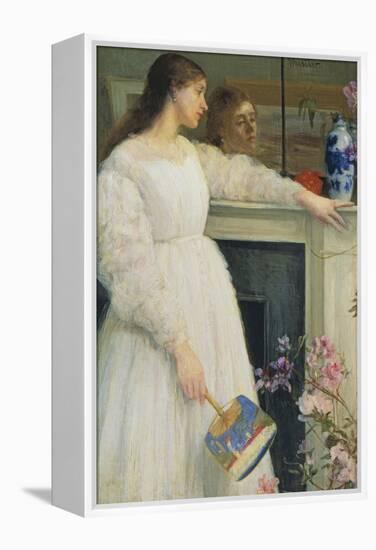 Symphony in White, No. 2: The Little White Girl-James Abbott McNeill Whistler-Framed Premier Image Canvas