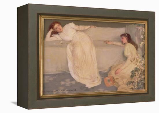 Symphony in White, No. III, 1865-67-James Abbott McNeill Whistler-Framed Premier Image Canvas