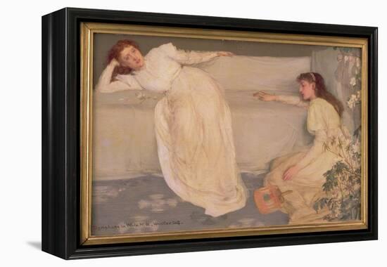 Symphony in White, No. III, 1865-67-James Abbott McNeill Whistler-Framed Premier Image Canvas