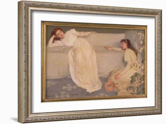 Symphony in White, No. III, 1865-67-James Abbott McNeill Whistler-Framed Giclee Print