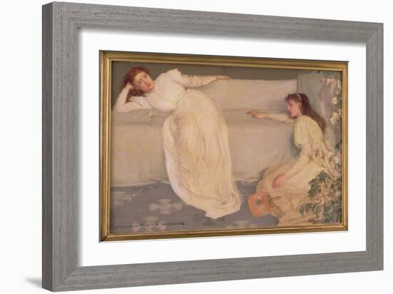 Symphony in White, No. III, 1865-67-James Abbott McNeill Whistler-Framed Giclee Print