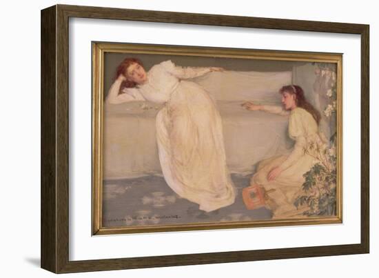 Symphony in White, No. III, 1865-67-James Abbott McNeill Whistler-Framed Giclee Print