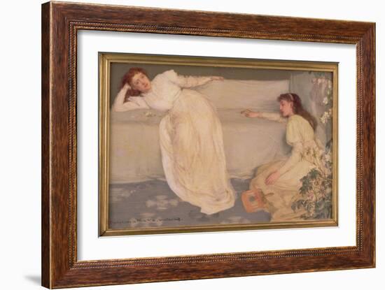 Symphony in White, No. III, 1865-67-James Abbott McNeill Whistler-Framed Giclee Print