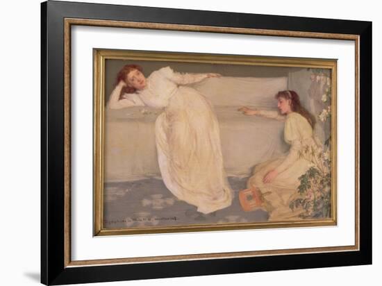 Symphony in White, No. III, 1865-67-James Abbott McNeill Whistler-Framed Giclee Print