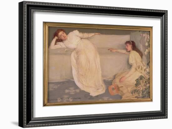 Symphony in White, No. III, 1865-67-James Abbott McNeill Whistler-Framed Giclee Print