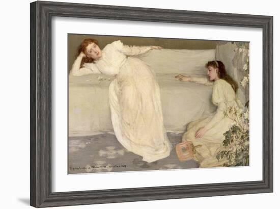 Symphony in White, No. III, 1865-7-James Abbott McNeill Whistler-Framed Giclee Print