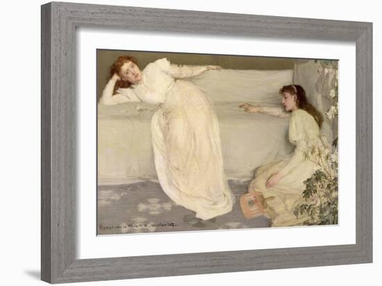 Symphony in White, No. III, 1865-7-James Abbott McNeill Whistler-Framed Giclee Print