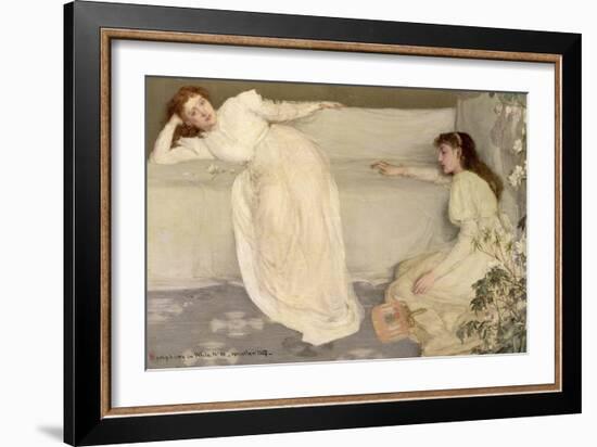 Symphony in White, No. III, 1865-7-James Abbott McNeill Whistler-Framed Giclee Print