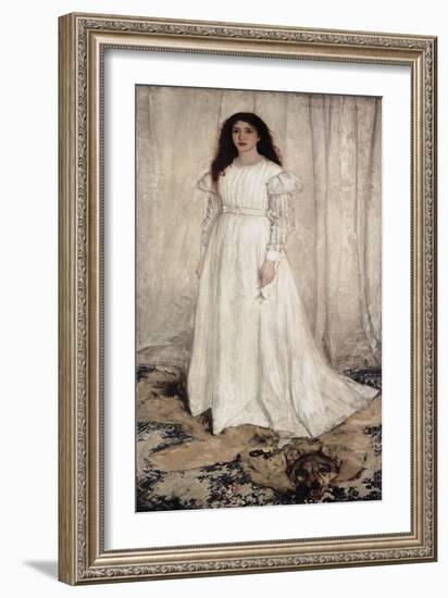 Symphony in White, No-James Abbott McNeill Whistler-Framed Art Print