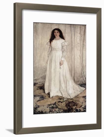 Symphony in White, No-James Abbott McNeill Whistler-Framed Art Print