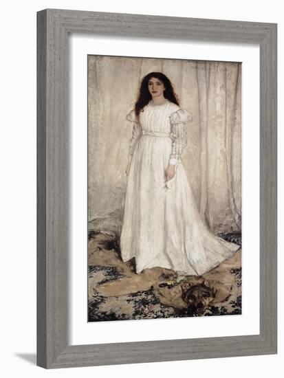 Symphony in White, No-James Abbott McNeill Whistler-Framed Art Print