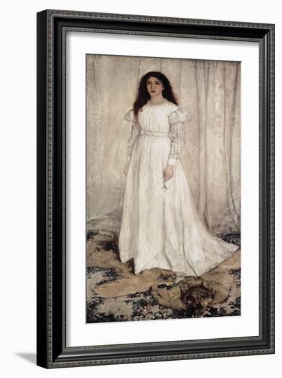 Symphony in White, No-James Abbott McNeill Whistler-Framed Art Print