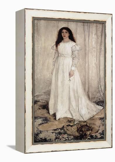 Symphony in White, No-James Abbott McNeill Whistler-Framed Stretched Canvas