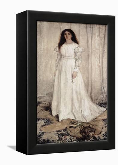 Symphony in White, No-James Abbott McNeill Whistler-Framed Stretched Canvas