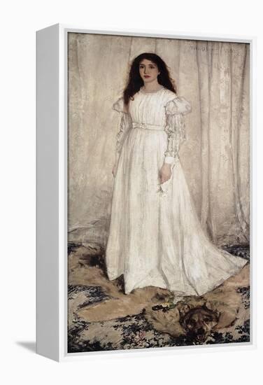 Symphony in White, No-James Abbott McNeill Whistler-Framed Stretched Canvas