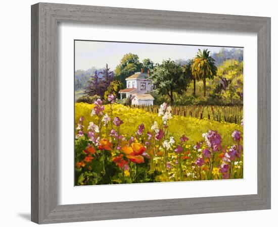 Symphony of Spring-Erin Dertner-Framed Art Print