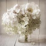 White Flower Vase-Symposium Design-Framed Giclee Print