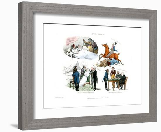 Symptoms of Being Amused, 1822-Henry Thomas Alken-Framed Giclee Print