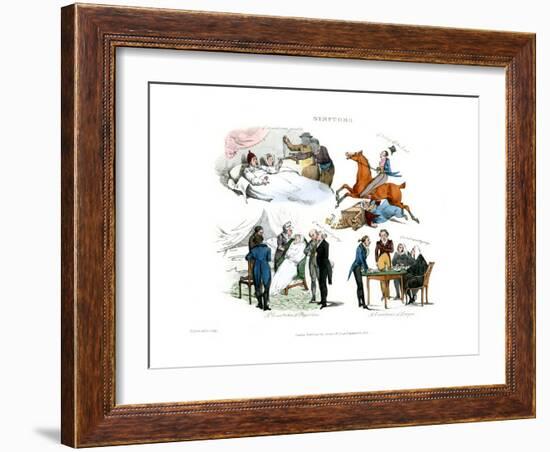 Symptoms of Being Amused, 1822-Henry Thomas Alken-Framed Giclee Print