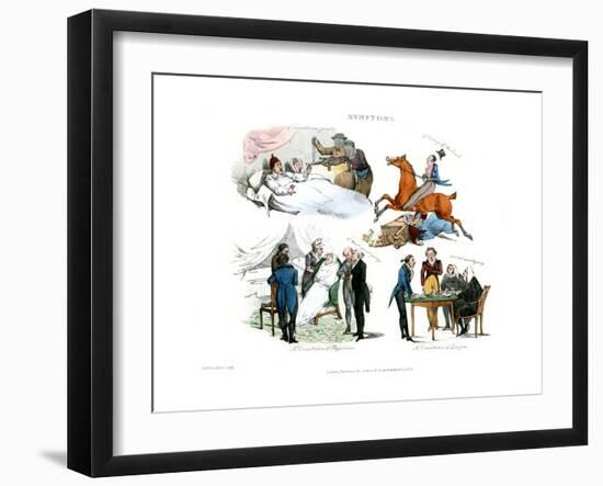 Symptoms of Being Amused, 1822-Henry Thomas Alken-Framed Giclee Print