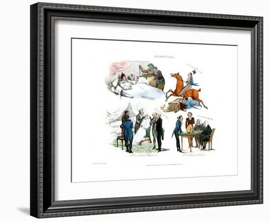 Symptoms of Being Amused, 1822-Henry Thomas Alken-Framed Giclee Print