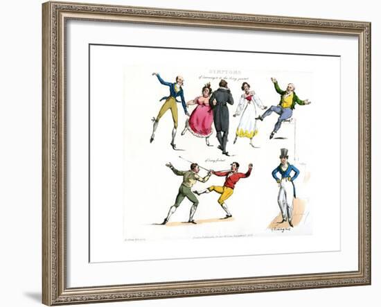 Symptoms of Being Amused, 1822-Henry Thomas Alken-Framed Giclee Print