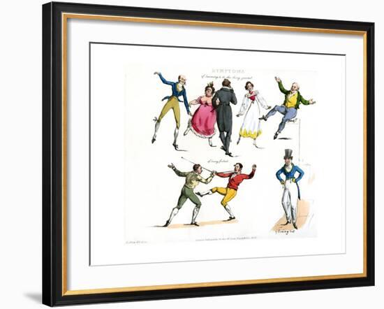 Symptoms of Being Amused, 1822-Henry Thomas Alken-Framed Giclee Print