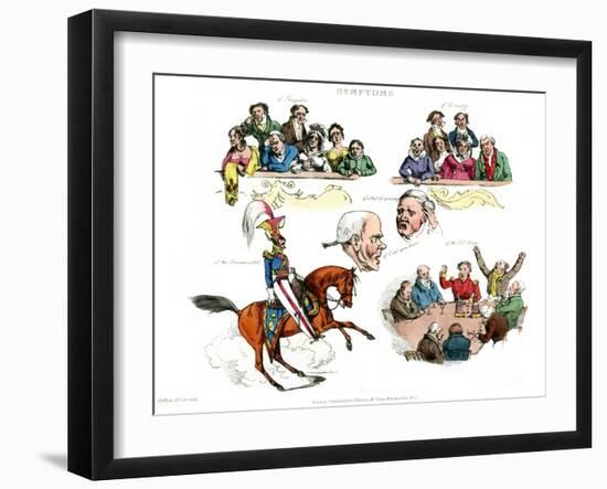 Symptoms of Being Amused, 1822-Henry Thomas Alken-Framed Giclee Print