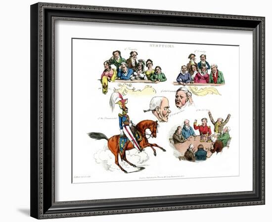 Symptoms of Being Amused, 1822-Henry Thomas Alken-Framed Giclee Print