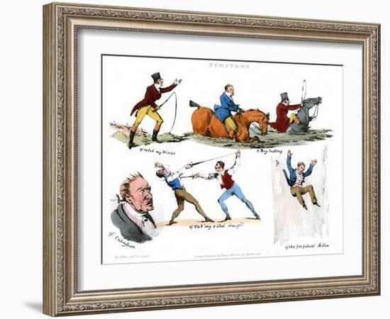 Symptoms of Being Amused, 1822-Henry Thomas Alken-Framed Giclee Print