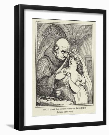 Symptoms of Sanctity-Thomas Rowlandson-Framed Giclee Print