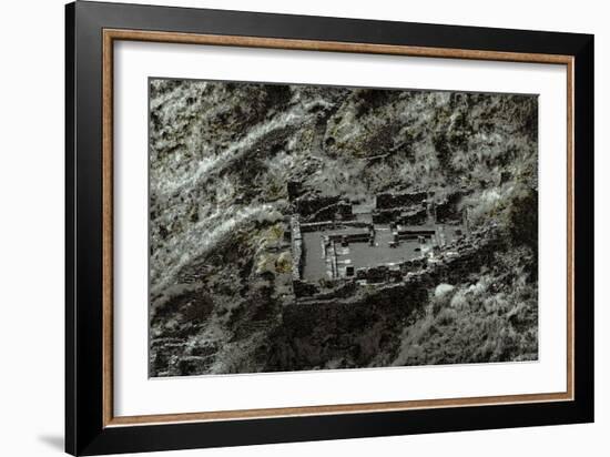 Synagogue at Gamla, 2016-Joy Lions-Framed Giclee Print