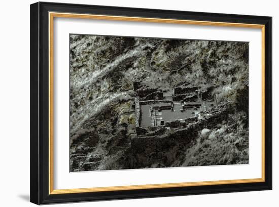 Synagogue at Gamla, 2016-Joy Lions-Framed Giclee Print