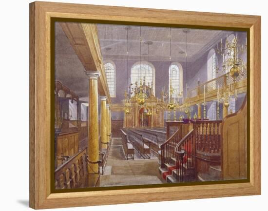 Synagogue, Bevis Marks, City of London, 1884-John Crowther-Framed Premier Image Canvas