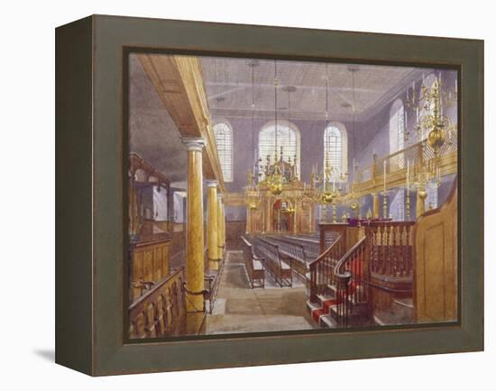 Synagogue, Bevis Marks, City of London, 1884-John Crowther-Framed Premier Image Canvas