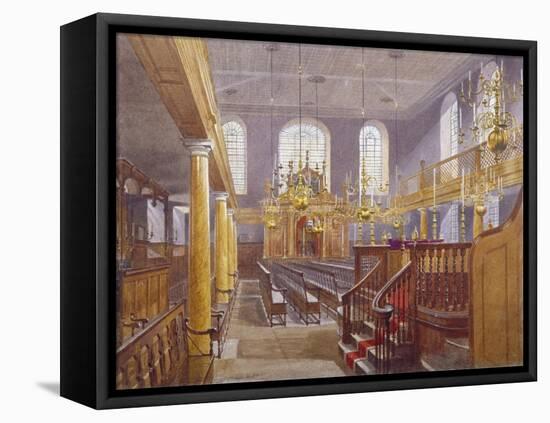 Synagogue, Bevis Marks, City of London, 1884-John Crowther-Framed Premier Image Canvas