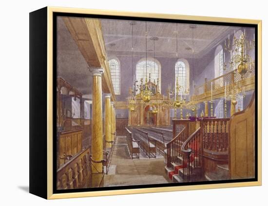 Synagogue, Bevis Marks, City of London, 1884-John Crowther-Framed Premier Image Canvas