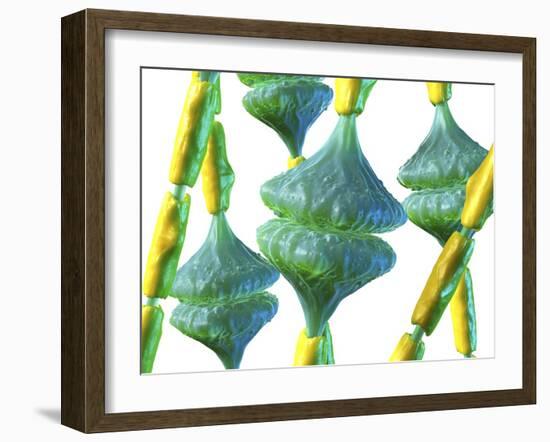 Synapses, Artwork-David Mack-Framed Photographic Print